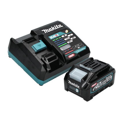 Makita RS002GM1 Scie circulaire sans fil 185mm max. 40V Brushless + 1x Batterie 4,0 Ah + Chargeur