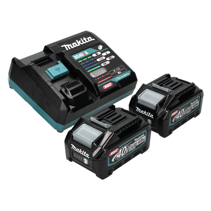Makita RS002GM1 Scie circulaire sans fil 185mm max. 40V Brushless + 2x Batteries 4,0 Ah + Chargeur