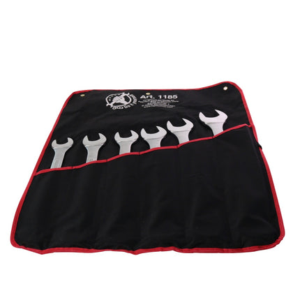 BGS technic Maul Ringschlüssel Satz XXL SW 34 - 50 mm 6 tlg. ( 1185 )