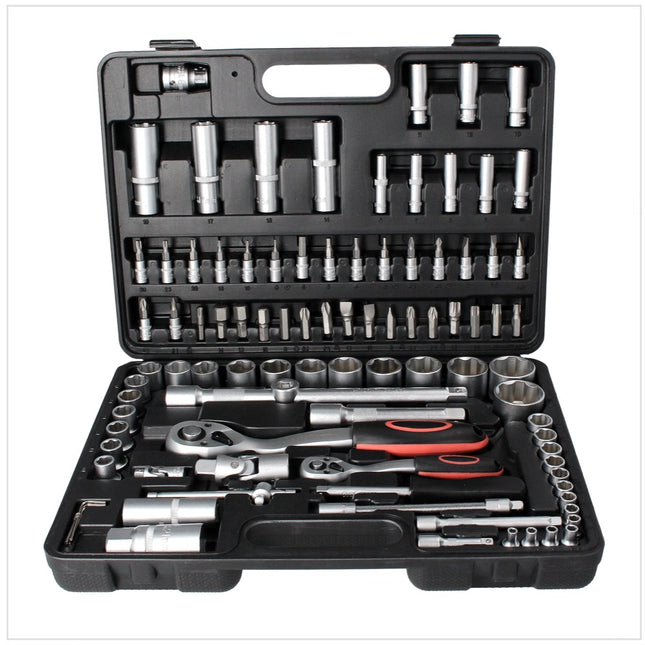 BGS technic Set di chiavi a bussola 6,3 mm 1/4" + 12,5 mm 1/2", 94 pz. ( 2296 )