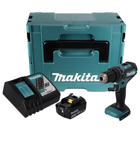 Makita DHP 485 RF1J Akku Schlagbohrschrauber 18 V 50 Nm Brushless + 1x Akku 3,0 Ah + Ladegerät + Makpac