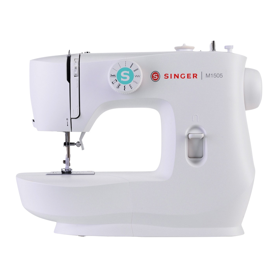 Singer M 1505 Nähmaschine 70 Watt 700 U/min 4 mm Stichlänge / 4 mm Stichbreite Weiß