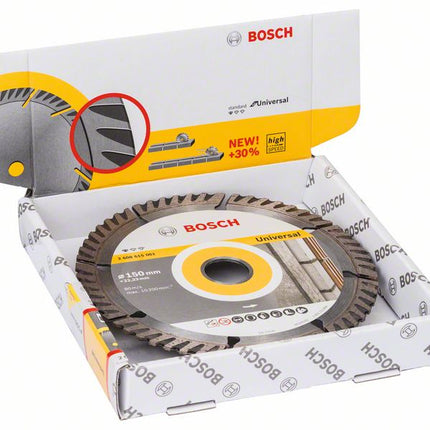 Bosch Standard for Universal Diamanttrennscheibe 150 x 22,23 mm 10 Stk. ( 2608615062 ) - Toolbrothers
