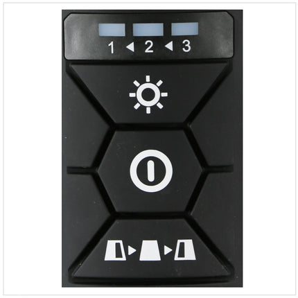 Makita DML 810 F cordless LED area light 18 / 36 V (2 x 18 V) 5500 lm IP54 + 2x battery 3.0 Ah - without charger