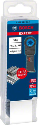 Bosch EXPERT Lame de scie plongeante PAIZ 32 AIT Starlock Plus 32 x 50 mm - 10 pièces (2608900020)