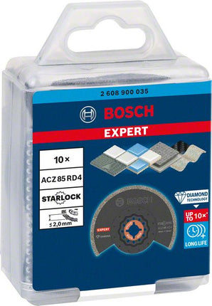 Bosch EXPERT ACZ 85 RD4 Lama per sega a segmenti diamantata Starlock 85 mm - 10 pz. ( 2608900035 ) - per mattonelle