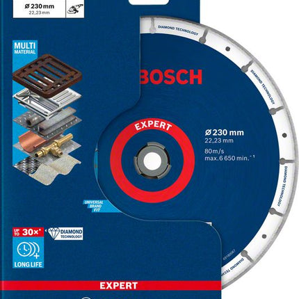Bosch Expert Diamond Metal Wheel Trennscheibe 230 x 22,23 mm ( 2608900536 ) Diamond Technology