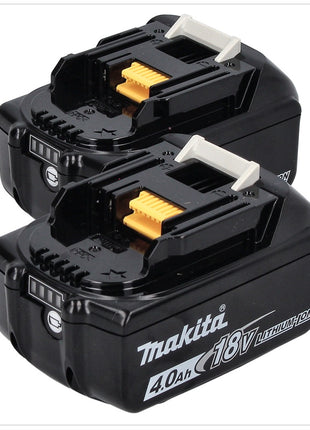 Makita DML 810 M Lampe de poche LED 18 / 36 V ( 2 x 18 V ) 5500 lm IP54 + 2x batterie 4,0 Ah - sans chargeur