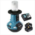 Makita DML 810 RM Luce LED a batteria 18 / 36 V ( 2 x 18 V ) 5500 lm IP54 + 2 batterie 4,0 Ah + caricabatterie