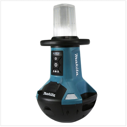 Makita DML 810 PM Akumulatorowy naświetlacz LED 18 / 36 V ( 2 x 18 V ) 5500 lm IP54 + 2x akumulator 4,0 Ah + podwójna ładowarka