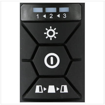 Makita DML 810 G cordless LED area light 18 / 36 V (2 x 18 V) 5500 lm IP54 + 2x battery 6.0 Ah - without charger