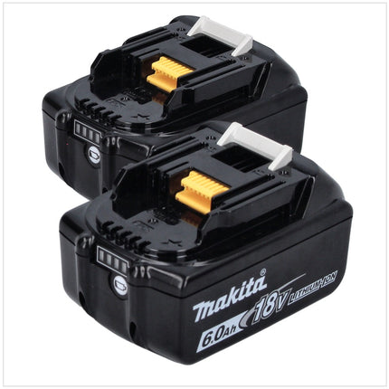 Makita DML 810 G cordless LED area light 18 / 36 V (2 x 18 V) 5500 lm IP54 + 2x battery 6.0 Ah - without charger