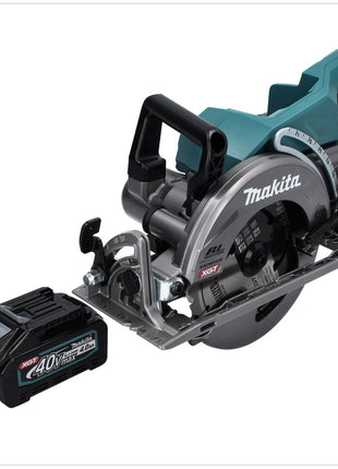 Makita RS 001 GM1 Akku Handkreissäge 40 V max. 185 mm Brushless + 1x Akku 4,0 Ah - ohne Ladegerät