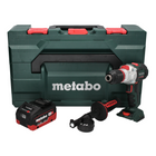Metabo SB 18 LTX BL I 130 Nm 18 V taladradora percutora sin cable y sin escobillas + 1x batería 5,5 Ah + maletín MetaBOX - sin cargador