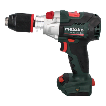 Metabo SB 18 LTX BL I Taladradora de percusión sin cable 18 V 130 Nm sin escobillas + 2x batería 8,0 Ah + cargador + metaBOX