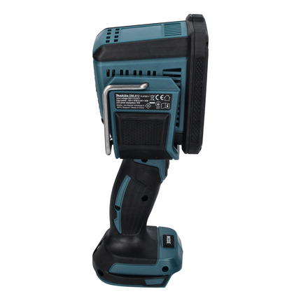 Makita DML 812 RG Linterna LED portátil sin cable 18 V 1250 lm + 2x batería recargable 6,0 Ah + cargador