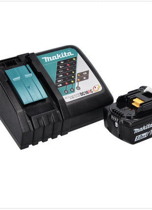 Trapano a percussione a batteria Makita DHP 485 RT1 18 V 50 Nm brushless + 1x batteria ricaricabile 5,0 Ah + caricabatterie