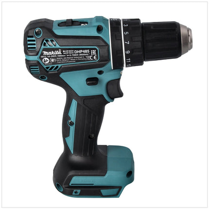 Taladro de percusión sin cable Makita DHP 485 RT 18 V 50 Nm sin escobillas + 2x batería recargable 5,0 Ah + cargador