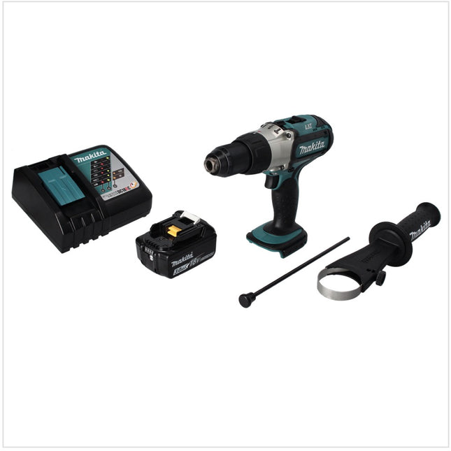Makita DHP 451 RF1 Perceuse-visseuse à percussion sans fil 80 Nm 18V  + 1x Batterie 3,0 Ah + Chargeur