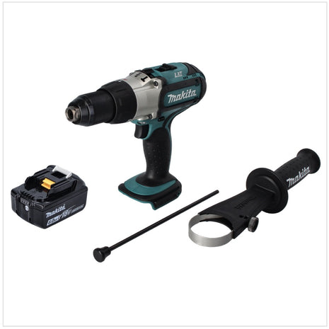 Makita DHP 451 G1 Cordless Hammer Driver Drill 80 Nm 18V + 1x Battery 6.0 Ah - without charger