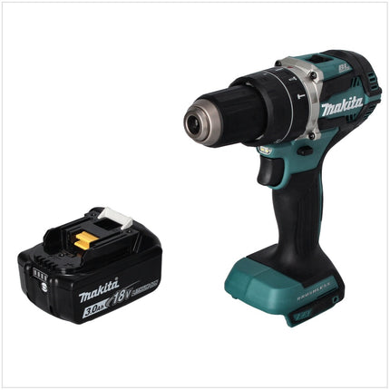 Taladro de percusión sin cable Makita DHP 484 F1 18 V 54 Nm sin escobillas + 1x batería recargable 3,0 Ah - sin cargador