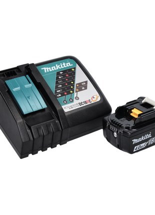 Makita DHP 483 RM1 Perceuse-visseuse à percussion sans fil 18 V 40 Nm Brushless + 1x batterie 4,0 Ah + chargeur