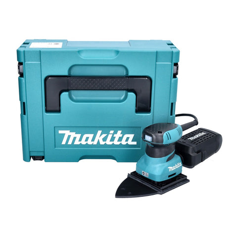 Makita BO 4565 J Levigatrice orbitale 200 W 112 x 190 mm + Valigetta Makpac