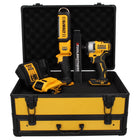 Avvitatore a percussione a batteria DeWalt DCF809P1TX 18V Brushless + lampada a batteria DCL050 18V + 1x batteria 5.0Ah + caricabatterie + custodia TX + metro pieghevole