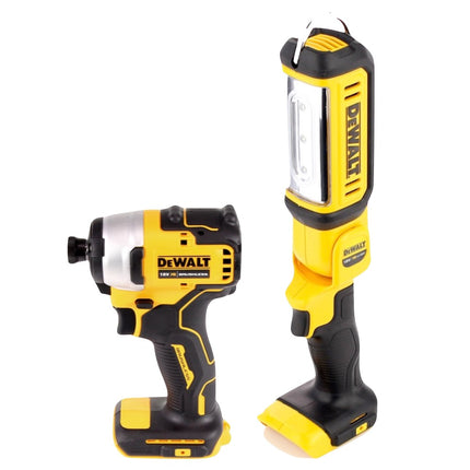 Avvitatore a percussione a batteria DeWalt DCF809P1TX 18V Brushless + lampada a batteria DCL050 18V + 1x batteria 5.0Ah + caricabatterie + custodia TX + metro pieghevole
