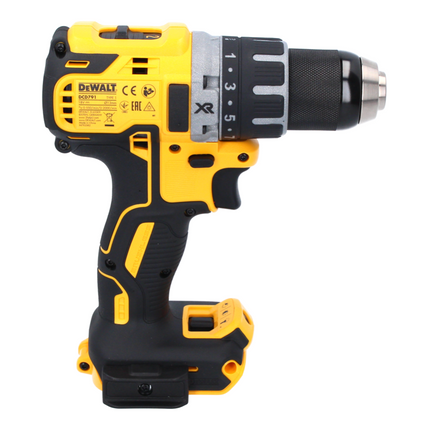 DeWalt DCD 791 P1 cordless drill driver 18 V 70 Nm brushless + 1x battery 5.0 Ah + charger