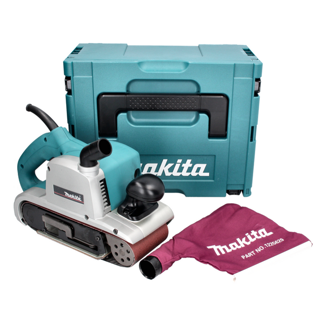 Makita 9403 J Levigatrice a nastro 1200 W 100 x 610 mm + Valigetta Makpac