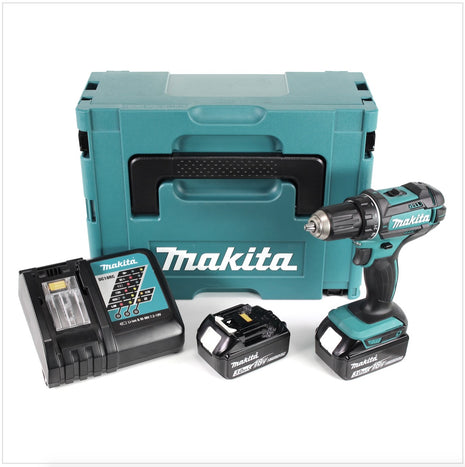 Makita DDF 482 RFJ Akku Bohrschrauber 18 V 62 Nm + 2x Akku 3,0 Ah + Ladegerät + Makpac - Toolbrothers