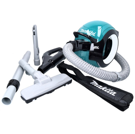 Makita DCL 501 Z Cordless Vacuum Cleaner Brushless solo 18V + Accessories - without battery, without charger