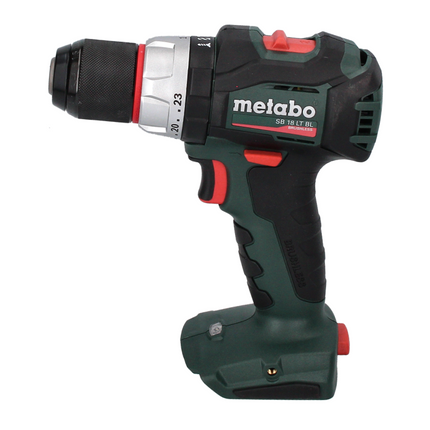 Metabo SB 18 LT BL Cordless Hammer Drill  75 Nm 18 V Brushless + 1x Battery 5.5 Ah + Charger + MetaBOX Case + Bit Set 32 pcs.
