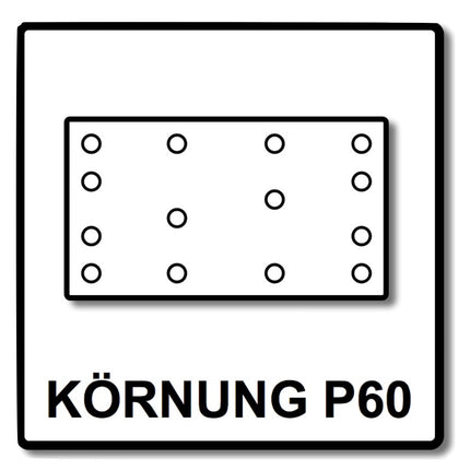 Festool STF 93x178 P 60 Rubin Bande abrasive pour ponceuse RS 300 / RS 3 / LRS 93 (4x 499062) - 200 pcs.