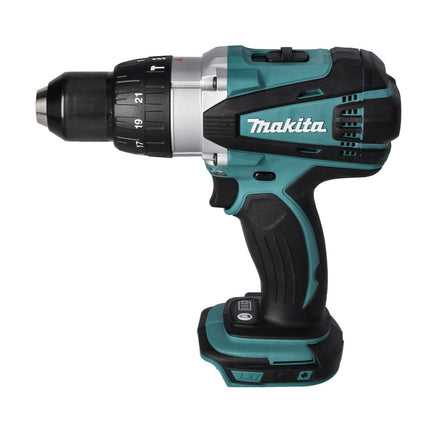 Makita DHP 458 RGJ Akku Schlagbohrschrauber 18 V 91 Nm + 2x Akku 6,0 Ah + Ladegerät + Makpac