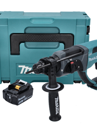 Makita DHR 202 F1J Cordless combi hammer 18 V 2.0 J SDS Plus + 1x rechargeable battery 3.0 Ah + Makpac - without charger