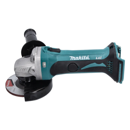 Makita DGA 452 RG1J Amoladora angular sin cable 18 V 115 mm + 1x batería recargable 6,0 Ah + cargador + Makpac
