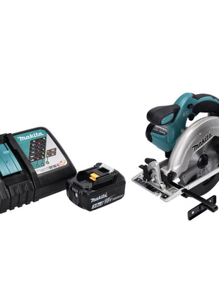 Makita DSS 611 RF1 Akku Handkreissäge 18 V 165 mm + 1x Akku 3,0 Ah + Ladegerät