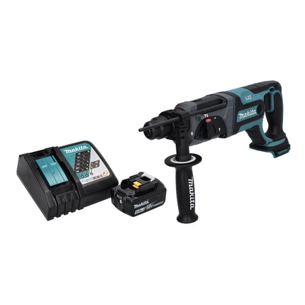 Trapano a batteria Makita DHR 241 RT1 18 V 2,0 J SDS plus + 1x batteria 5,0 Ah + caricabatterie