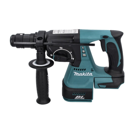 Makita DHR 243 G1J Akku Bohrhammer 18 V 2,0 J SDS plus Brushless + 1x Akku 6,0 Ah + Makpac - ohne Ladegerät
