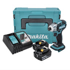 Makita DTS 141 RGJ cordless impulse screwdriver 18 V 40 Nm 1/4