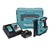 Makita DBN 500 RF1J Cloueuse sans fil, 15-50 mm, 18 V + 1x Batterie 3,0 Ah + Makpac + Chargeur