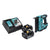 Makita DBN 500 RM 18 V 15-50 mm Chiodatrice a batteria + 2x batteria ricaricabile 4,0 Ah + kit di ricarica