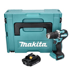 Makita DDF 487 A1J Akumulatorowa wiertarko-wkrętarka 18 V 40 Nm bezszczotkowa + 1x akumulator 2,0 Ah + Makpac - bez ładowarki