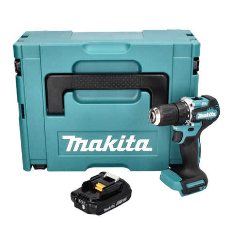 Makita DDF 487 A1J Cordless drill driver 18 V 40 Nm brushless + 1x rechargeable battery 2.0 Ah + Makpac - without charger