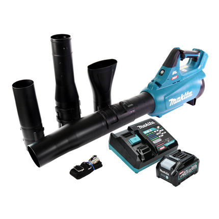 Makita UB 001 GM101 Battery blower Leaf blower 40 V max. brushless + 1x battery 4.0 Ah + charger