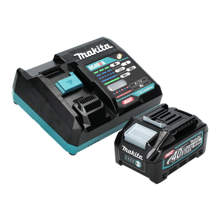 Makita UB 001 GM101 Battery blower Leaf blower 40 V max. brushless + 1x battery 4.0 Ah + charger