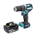 Makita DHP 487 M1 Akku Schlagbohrschrauber 18 V 40 Nm Brushless + 1x Akku 4,0 Ah - ohne Ladegerät - Toolbrothers