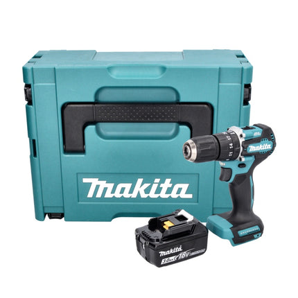 Makita DHP 487 F1J Akku Schlagbohrschrauber 18 V 40 Nm Brushless + 1x Akku 3,0 Ah + Makpac - ohne Ladegerät - Toolbrothers